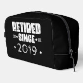 Trousse De Toilette Retraité depuis 2019 - Customisez votre année! (Coin droit)