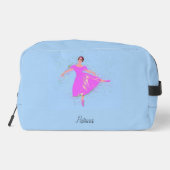 Trousse De Toilette Robe rose Prima Ballerina Danseuse Personnalisée (Verso)