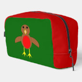 Trousse De Toilette Robin de Noël (Coin droit)