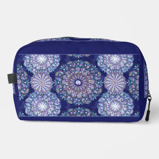 Trousse De Toilette Rosace bleue (Recto)