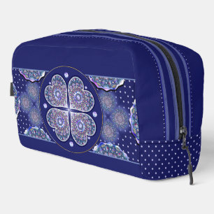 Trousse De Toilette Rosace bleue