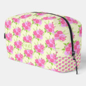 Trousse De Toilette Rose et dahlias (Coin droit)