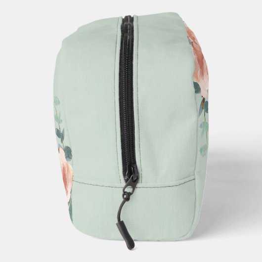 Trousse De Toilette Rose or floral sauge vert bridesmaid (Droite)