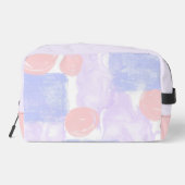 Trousse De Toilette Rose, violet et lavande Abstraits (Verso)