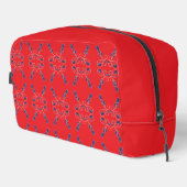 Trousse De Toilette Rouge et bleu (Coin droit)