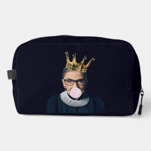Trousse De Toilette Ruth Ginsburg couronne d'or soufflage de la gomme