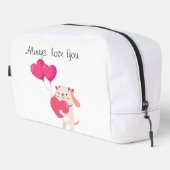 Trousse De Toilette Saint-Valentin Teddy (Coin droit)