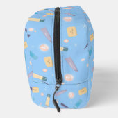 Trousse De Toilette Salle de bain Motif bleu (Droite)