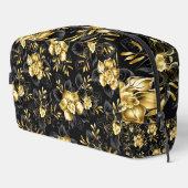 Trousse De Toilette Sans couture avec orchidées de bijoux (Coin droit)