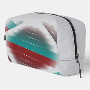 Trousse De Toilette Sarcelle bordeaux en rotation