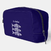 Trousse De Toilette Sardines-Bleu Hawaïen (Coin droit)