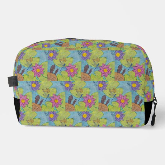 Trousse De Toilette Scène d'étang - Dopp Kit (Recto)