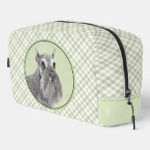 Trousse De Toilette Schnauzer Peinture Giant Standard Décroché Chien A (Coin droit)