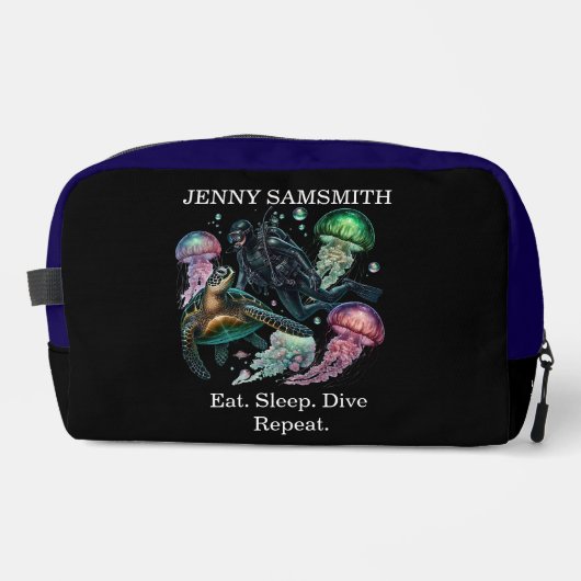 Trousse De Toilette Scuba Bliss : Plongez dans l'aventure! (Recto)