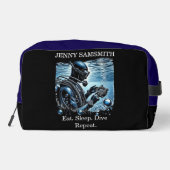 Trousse De Toilette Scuba Fun : La vie sous les vagues! (Verso)