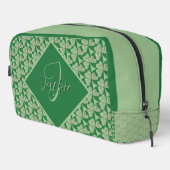 Trousse De Toilette Shamrock Print Cut Sew Bag (Coin droit)