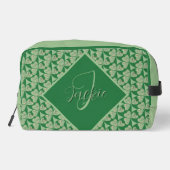 Trousse De Toilette Shamrock Print Cut Sew Bag (Verso)