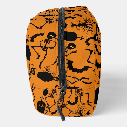 Trousse De Toilette Skeletons d'Halloween Macabre Dance (Droite)