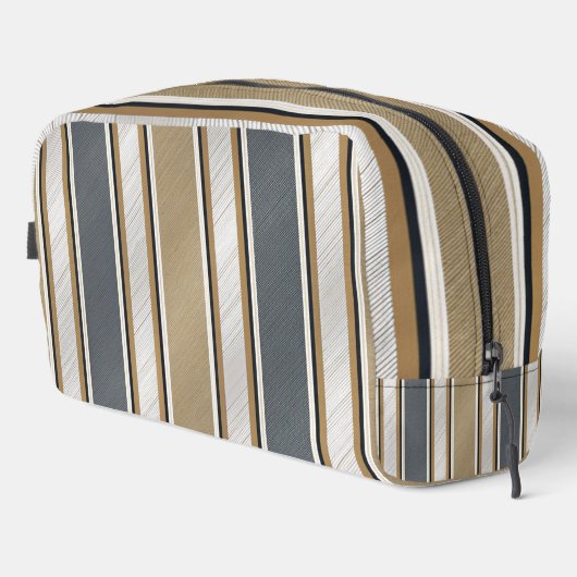 Trousse De Toilette Sleek and Modern Stripe Pattern (Coin droit)
