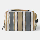 Trousse De Toilette Sleek and Modern Stripe Pattern (Verso)