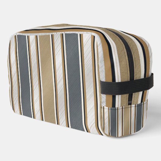 Trousse De Toilette Sleek and Modern Stripe Pattern (Coin gauche)