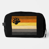 Trousse De Toilette SlipperyJoe's Bear Pride drapeau de la texture du (Recto)