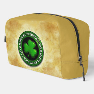Trousse De Toilette SlipperyJoe's Saint Patrick's Day brillant trèfle
