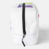 Trousse De Toilette SlipperyJoe's Team Player mots gradient rainbow c (Droite)