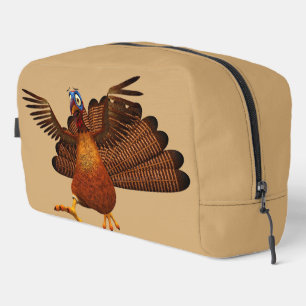 Trousse De Toilette SlipperyJoe's Thanksgiving animated turkey charact