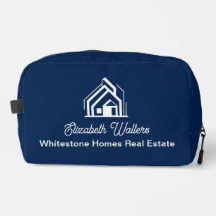 Trousse De Toilette Société immobilière Navy Blue Realtor personnalisé