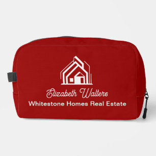 Trousse De Toilette Société Immobilière Rouge Realtor Personnalisé
