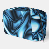 Trousse De Toilette Soie Bleue (Coin droit)