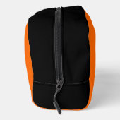 Trousse De Toilette Solide orange et noir (Droite)