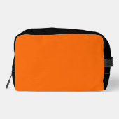 Trousse De Toilette Solide orange et noir (Verso)