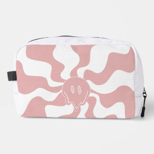 Trousse De Toilette Sourire fondu en rose et blanc