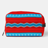 Trousse De Toilette Southwest River Canyon Rouge et Turquoise (Verso)