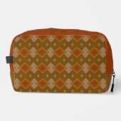 Trousse De Toilette Southwestern Rustic Diamond Pattern (Recto)