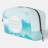 Trousse De Toilette Soyez toujours et sachez que je suis Dieu mignon c (Coin droit)