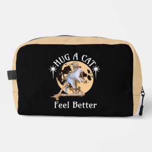 Trousse De Toilette Squelette de chat câlin au clair de lune Confort H