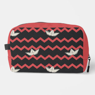 Trousse De Toilette SS Georgie Boat Chevron Motif