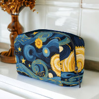 Starry Night Rencontre Sunflowers Van Gogh Mashup