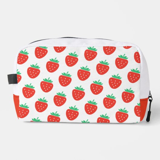 Trousse De Toilette strawberries pattern (Recto)
