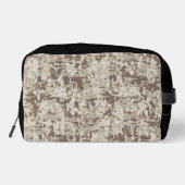 Trousse De Toilette Style désert Camouflage numérique en pixel beige (Verso)