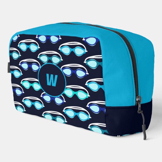 Trousse De Toilette Swimmer Swimming Sports Team Monogram (Coin droit)