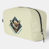 Trousse De Toilette Symbole de la main du surfeur (Coin droit)