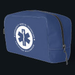 Trousse De Toilette Symbole EMT personnalisé Technicien Médicale d'urg<br><div class="desc">Symbole EMT personnalisé Cadeaux de technicien Médicale d'urgence!</div>