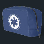 Trousse De Toilette Symbole EMT personnalisé Technicien Médicale d'urg<br><div class="desc">Symbole EMT personnalisé Cadeaux de technicien Médicale d'urgence!</div>