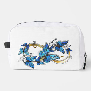 Trousse De Toilette Symbole infini de papillons Morpho bleus