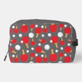Trousse De Toilette Table Tennis Player Ping Pong Patterned Monogram (Verso)
