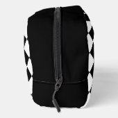 Trousse De Toilette Tableau de bord noir et blanc À damiers Drapeau (Droite)